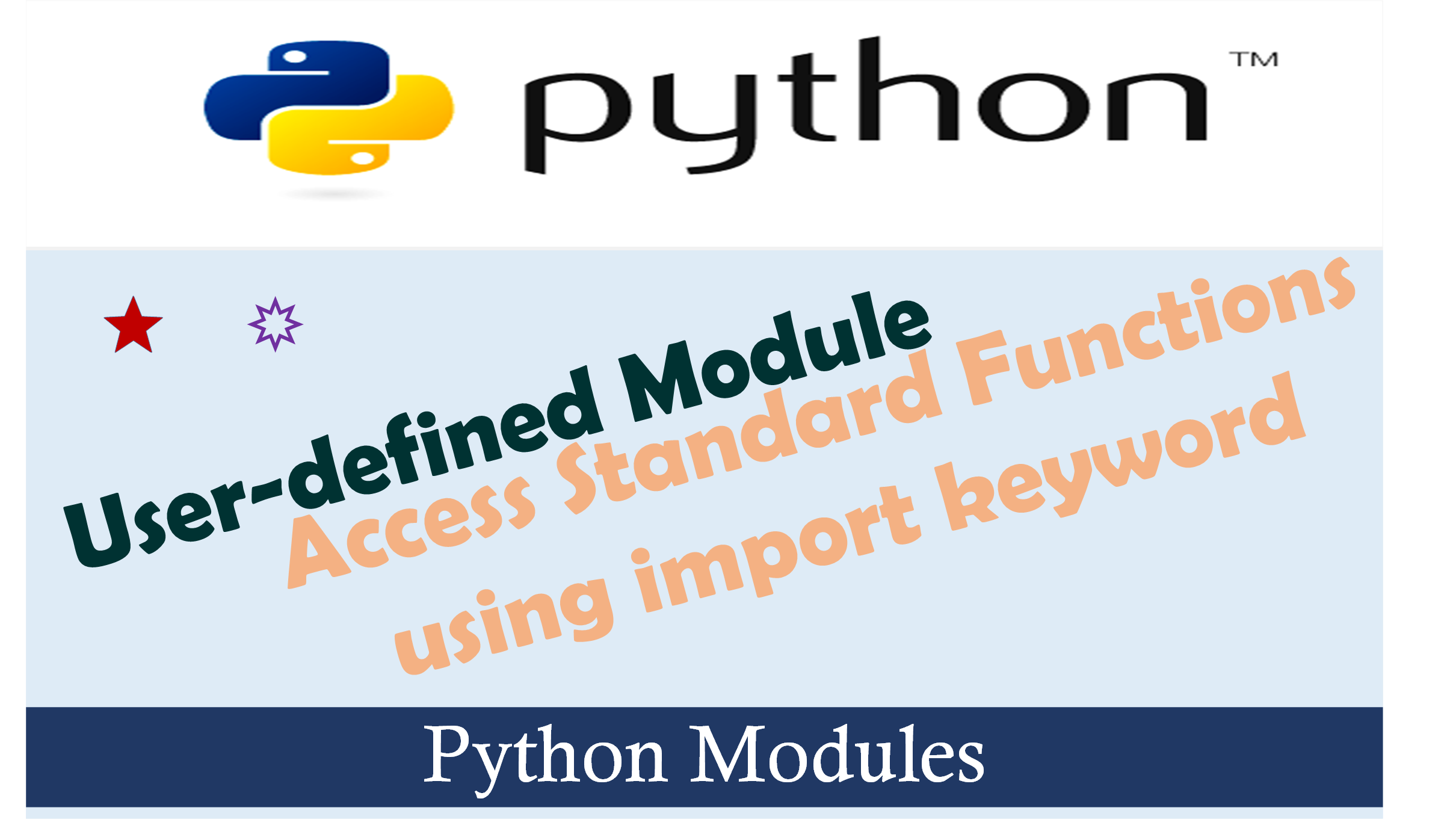 Module user. Модуль в Пайтон. Python Modules write.