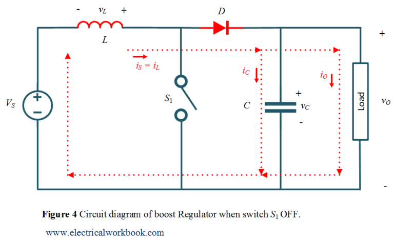 Boost Regulator Circuit diagram, Waveform, Modes of Operation & Theory ...