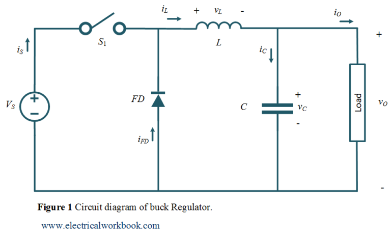 Buck Regulator Circuit Diagram, Waveform, Modes Of Operation & Theory ...