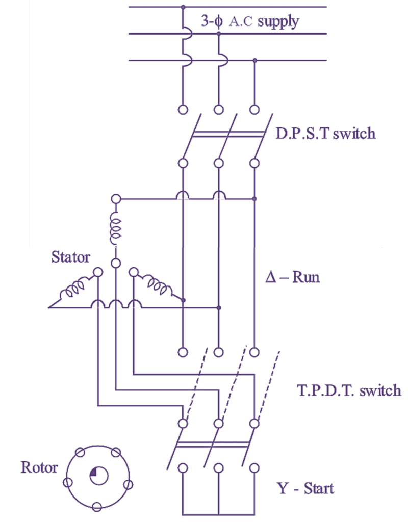 What is Star Delta Starter? Working & Diagram - ElectricalWorkbook