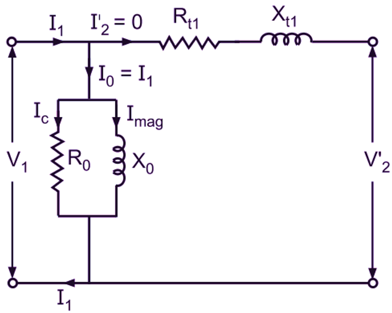 what-is-open-circuit-test-of-transformer-explanation-diagram