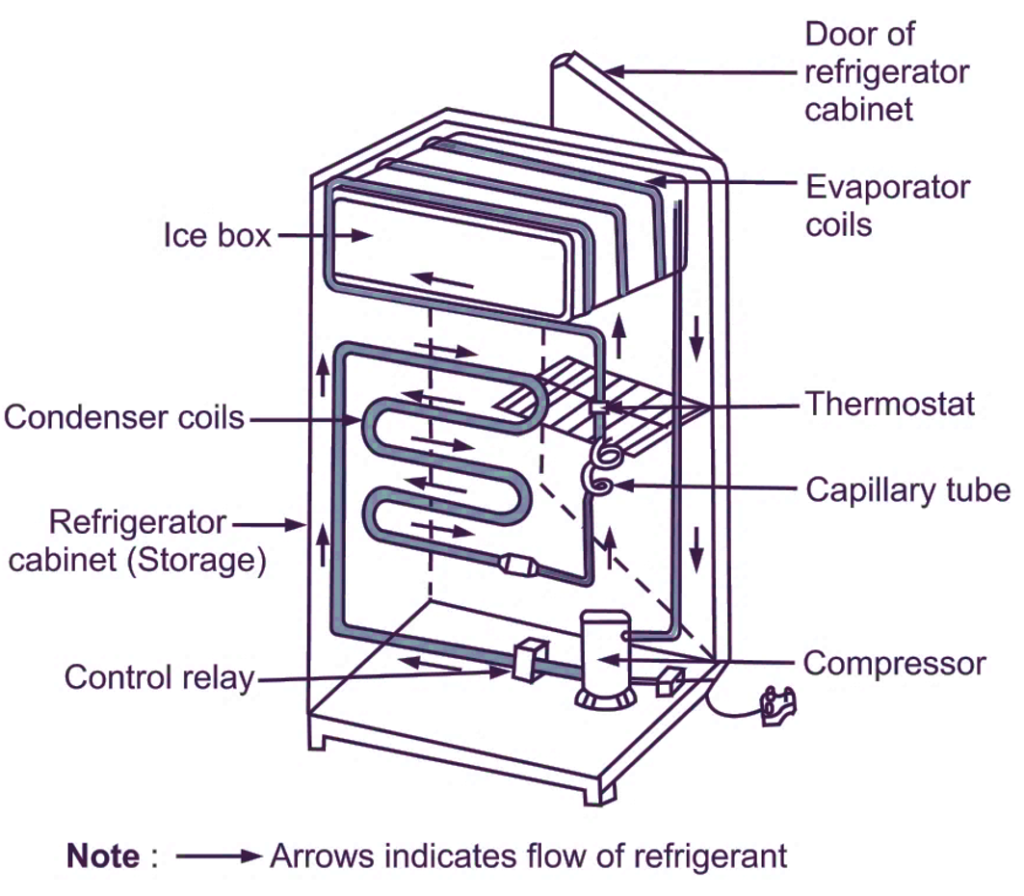 what-is-domestic-refrigerator-working-construction-function