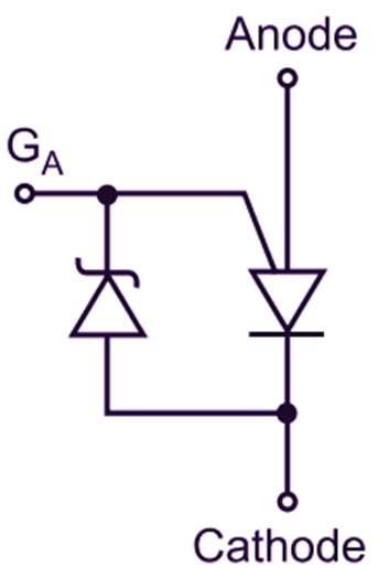 Silicon Unilateral Switch Construction