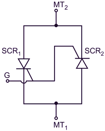 TRIAC Equivalent circuit