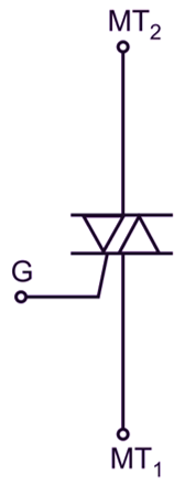 TRIAC Symbol