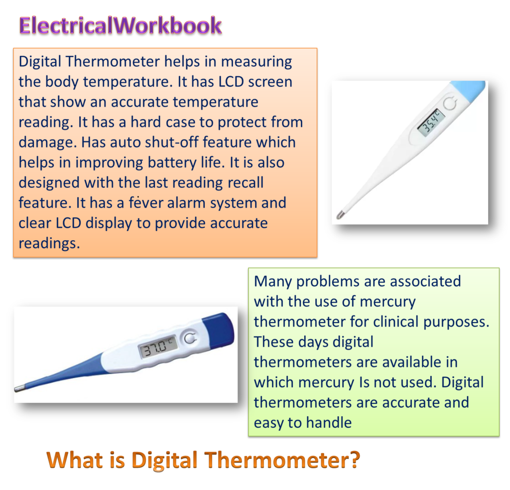 What Is Digital Thermometer Working Block Diagram Advantages 