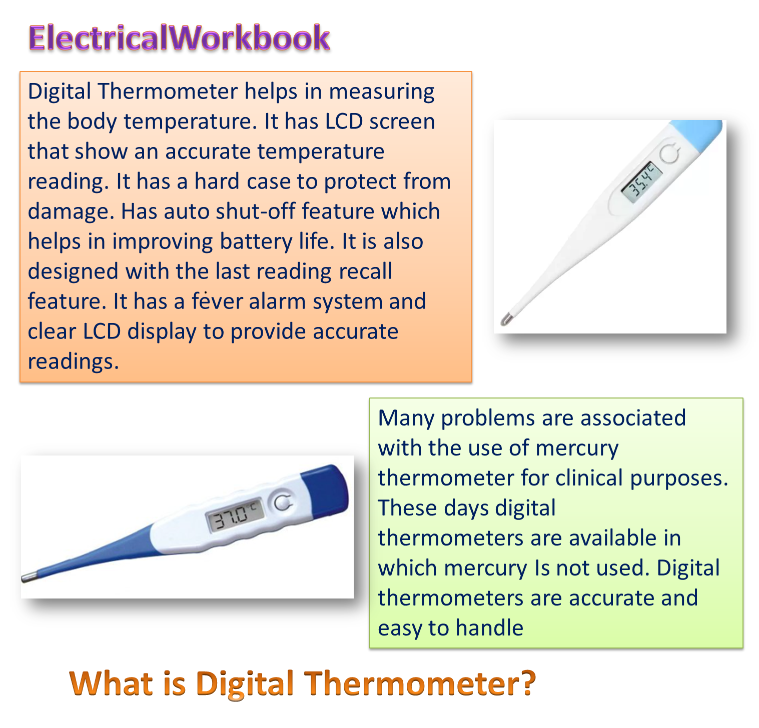What is Digital Thermometer