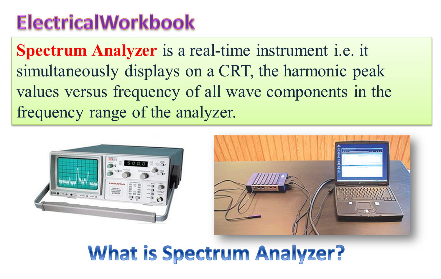 What Is The Meaning Of Spectrum Analyzer