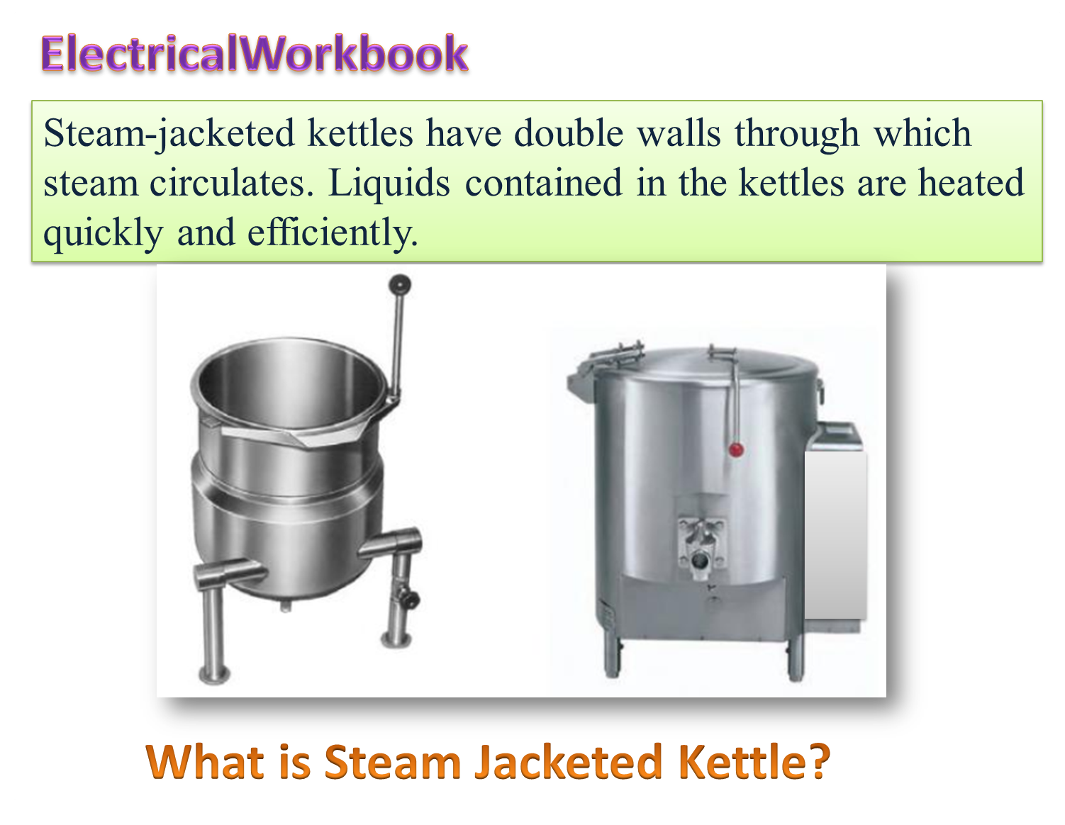 What is Steam Jacketed Kettle