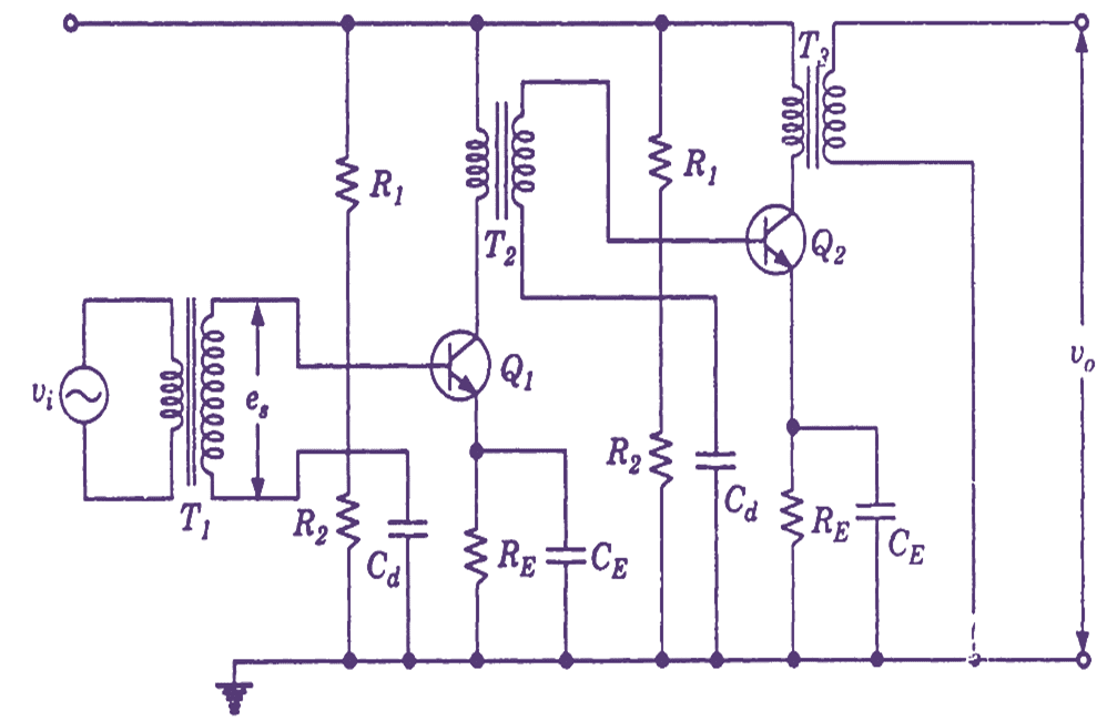 What Is Transformer Coupled Amplifier Working Circuit Diagram And Applications Electricalworkbook 